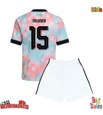 Belgium Thomas Meunier #15 Replica Away Stadium Kit for Kids World Cup 2026 Short Sleeve (+ pants)